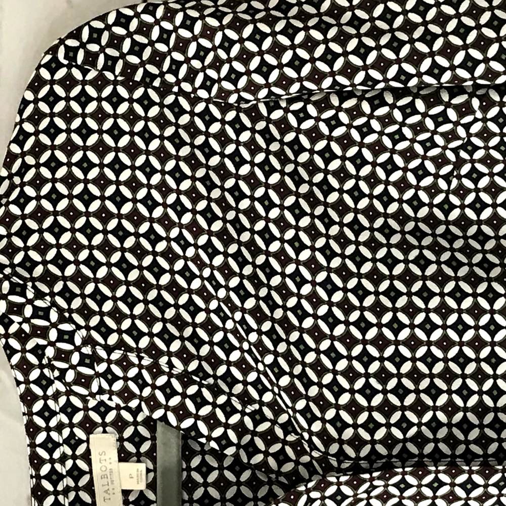 *3/$18*Talbots Long Sleeve V-Neck Blouse - Picture 4 of 5